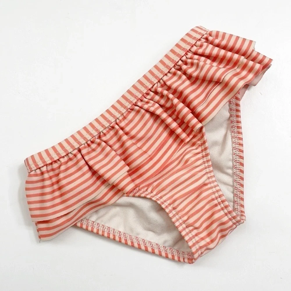Cat & Jack toddler girls striped swim diaper
